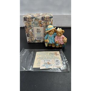 2000 Priscilla Hillman Cherished teddies #789631 Patty & Peggy
